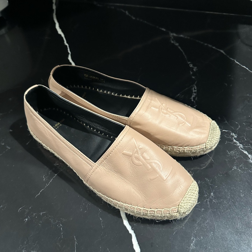 Saint Laurent

Monogram Espadrilles In Lambskin
